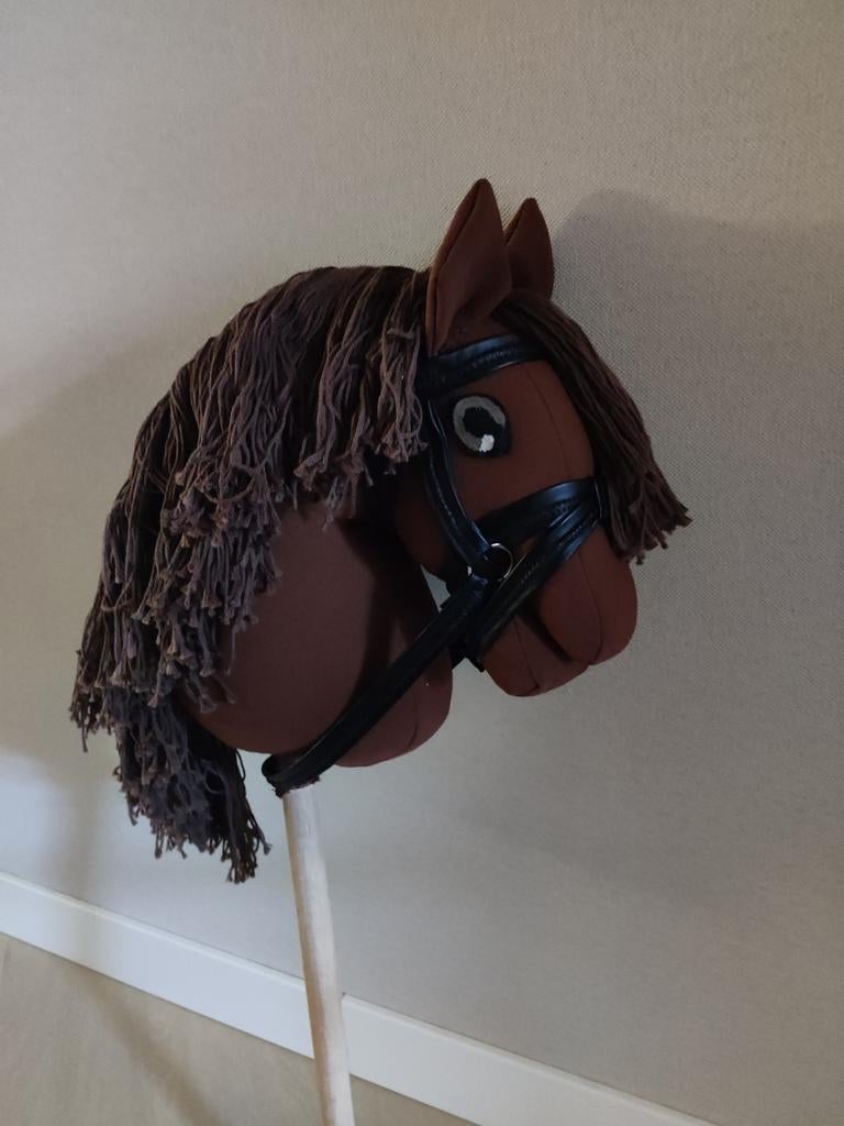 Hobby Horse - Bruin Stokpaard met Hoofdstel, Ophalen of Verzenden, Nieuw, Jongen of Meisje