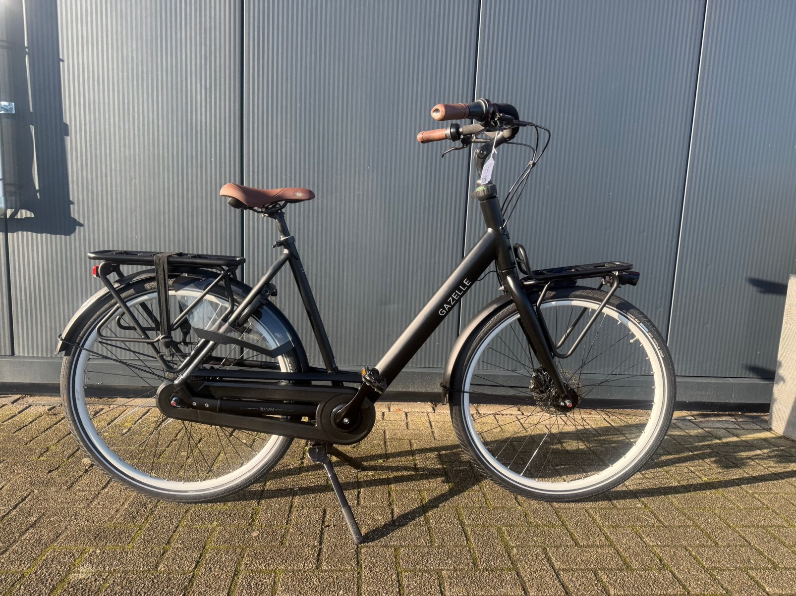 Gazelle Bloom C7 dames 57 cm, 2 zitjes, Gebruikt, Versnellingen, Schijfrem