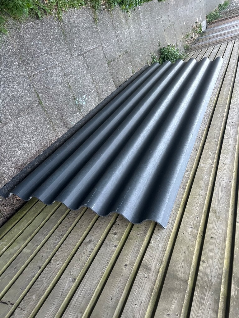 Golfplaat gratis af te halen (3050 x 1100), Ophalen, Overige materialen, Zwart, Nieuw