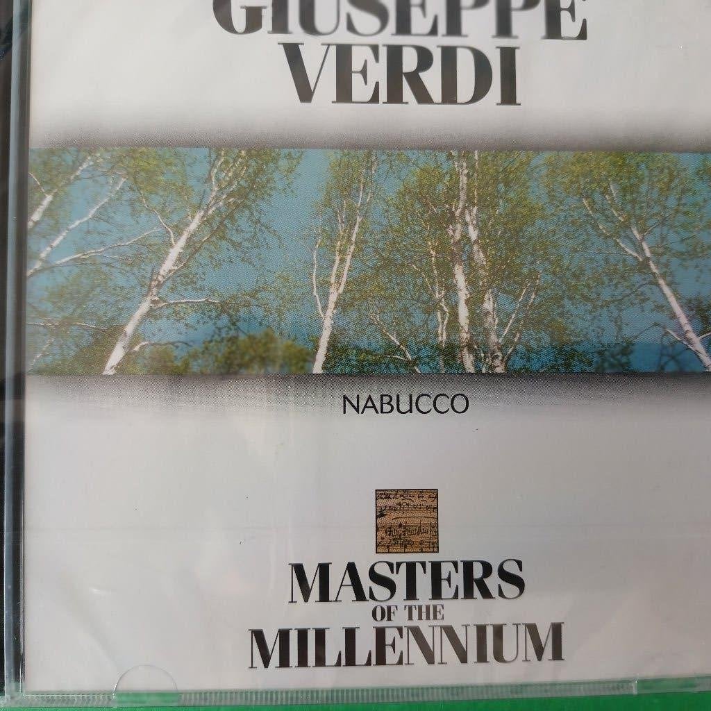GIUSEPPE VERDI - NABUCCO -MASTEROF MILLENNIUM   (NIEUW), Ophalen of Verzenden, Romantiek, Nieuw in verpakking, Orkest of Ballet