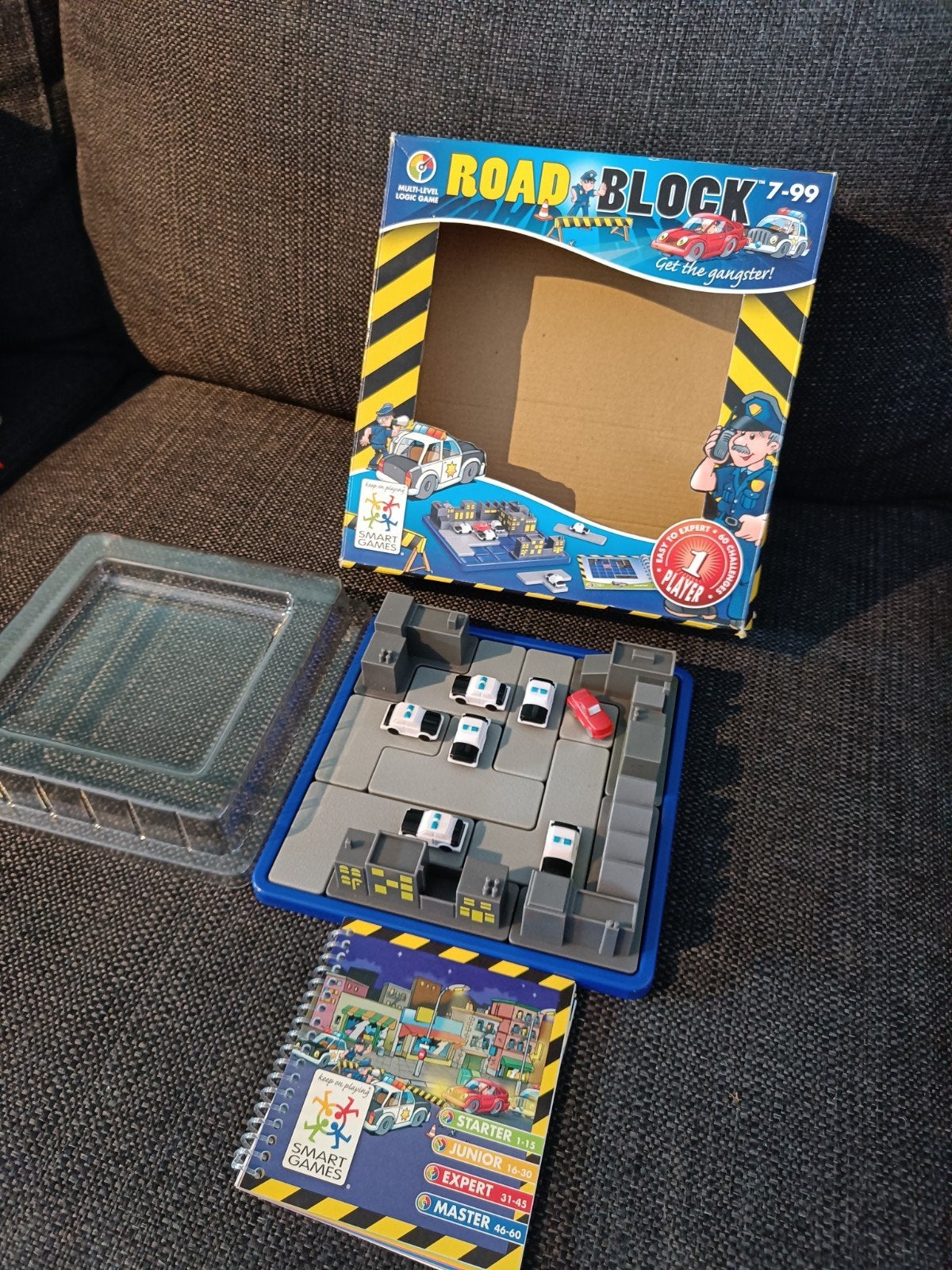 Smart Games Roadblock IQ Raadsels - Logica Puzzelspel, Een of twee spelers, Ophalen of Verzenden, Zo goed als nieuw, Smart Games
