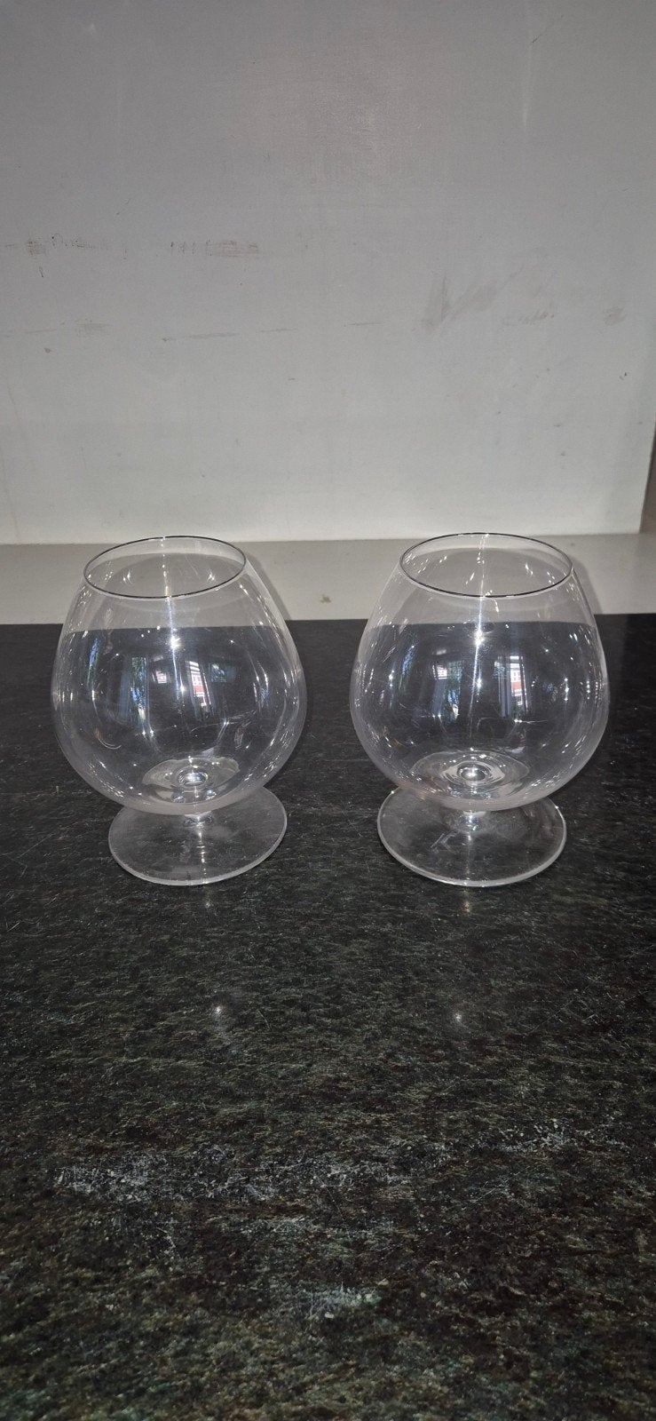 Set van 2 Grote Cognacglazen - Decoratief of voor Drank, Ophalen