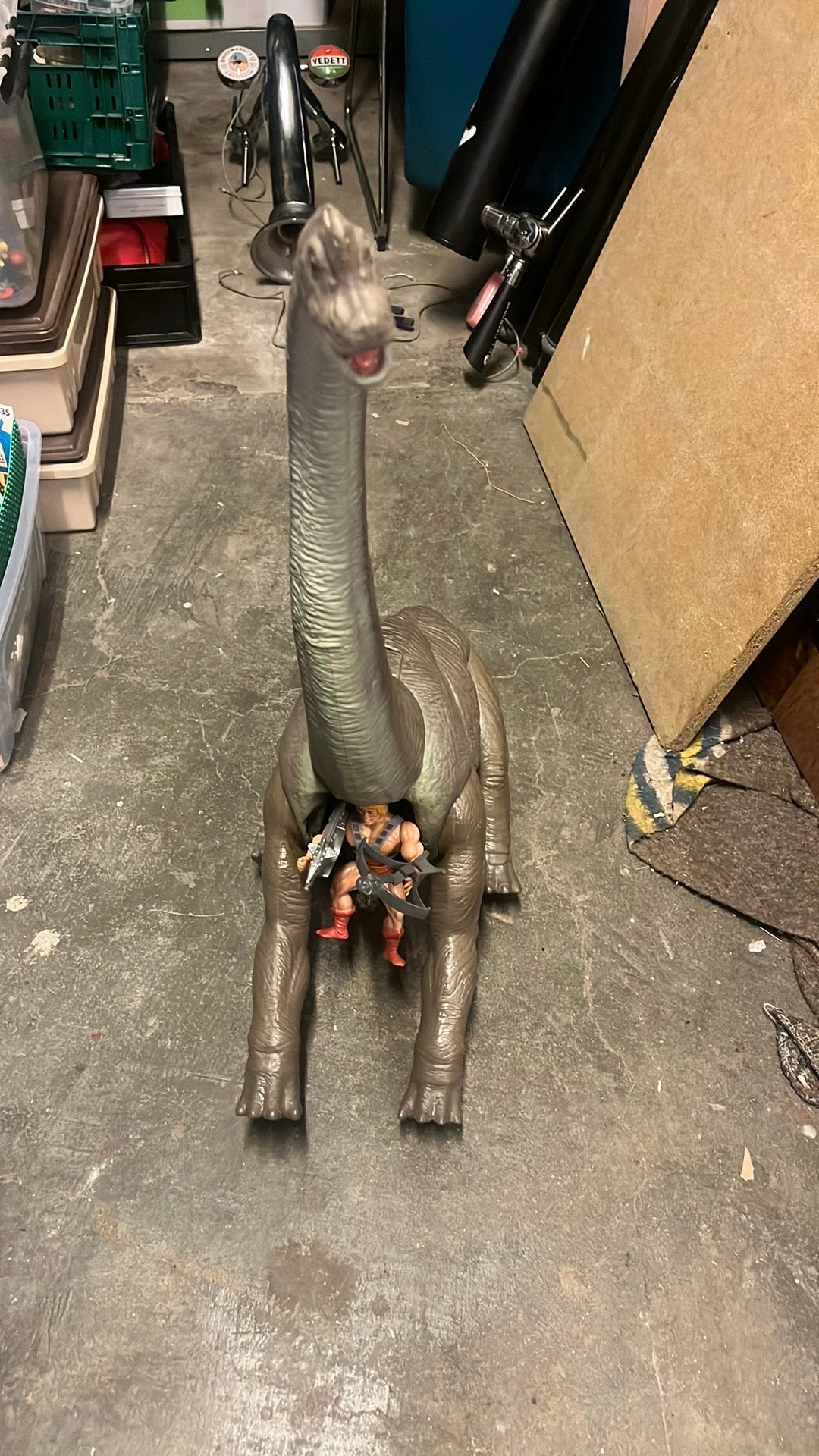 Gigantisaur vintage Toys He-man Mattel, Verzamelen, Speelgoed, Ophalen of Verzenden, Gebruikt
