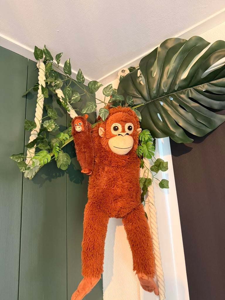 Jungle thema kamer, Ophalen, Zo goed als nieuw, Wanddecoratie