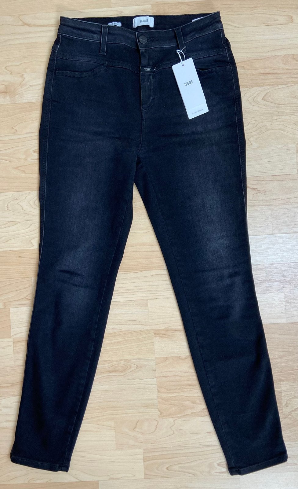 Closed jeans – dark grey denim broek – maat 28, Ophalen of Verzenden, Zo goed als nieuw, Grijs, W28 - W29 (confectie 36)