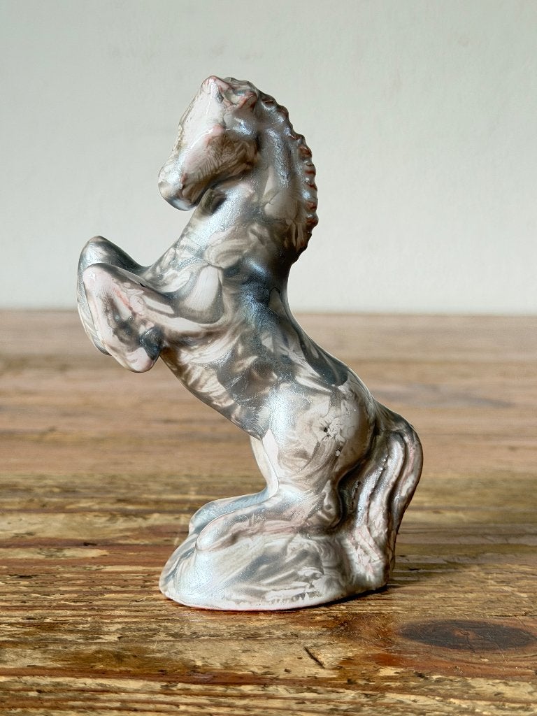 Sculptuur - Vintage Hallstadt keramieken paardenbeeld, Ophalen of Verzenden