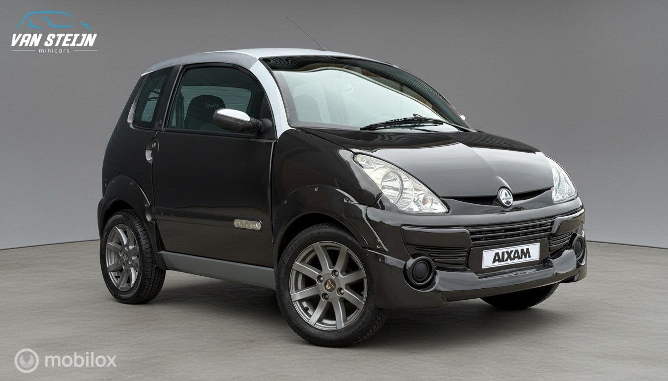 Aixam Brommobiel City Sport |widebody | carplay | 19dkm, Gebruikt, Overige merken