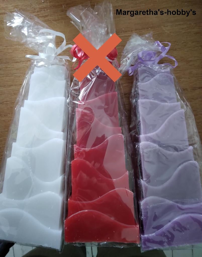 Golf kaars (van 100% gerecycled kaarsvet), Overige materialen, Crème, Verzenden, Nieuw