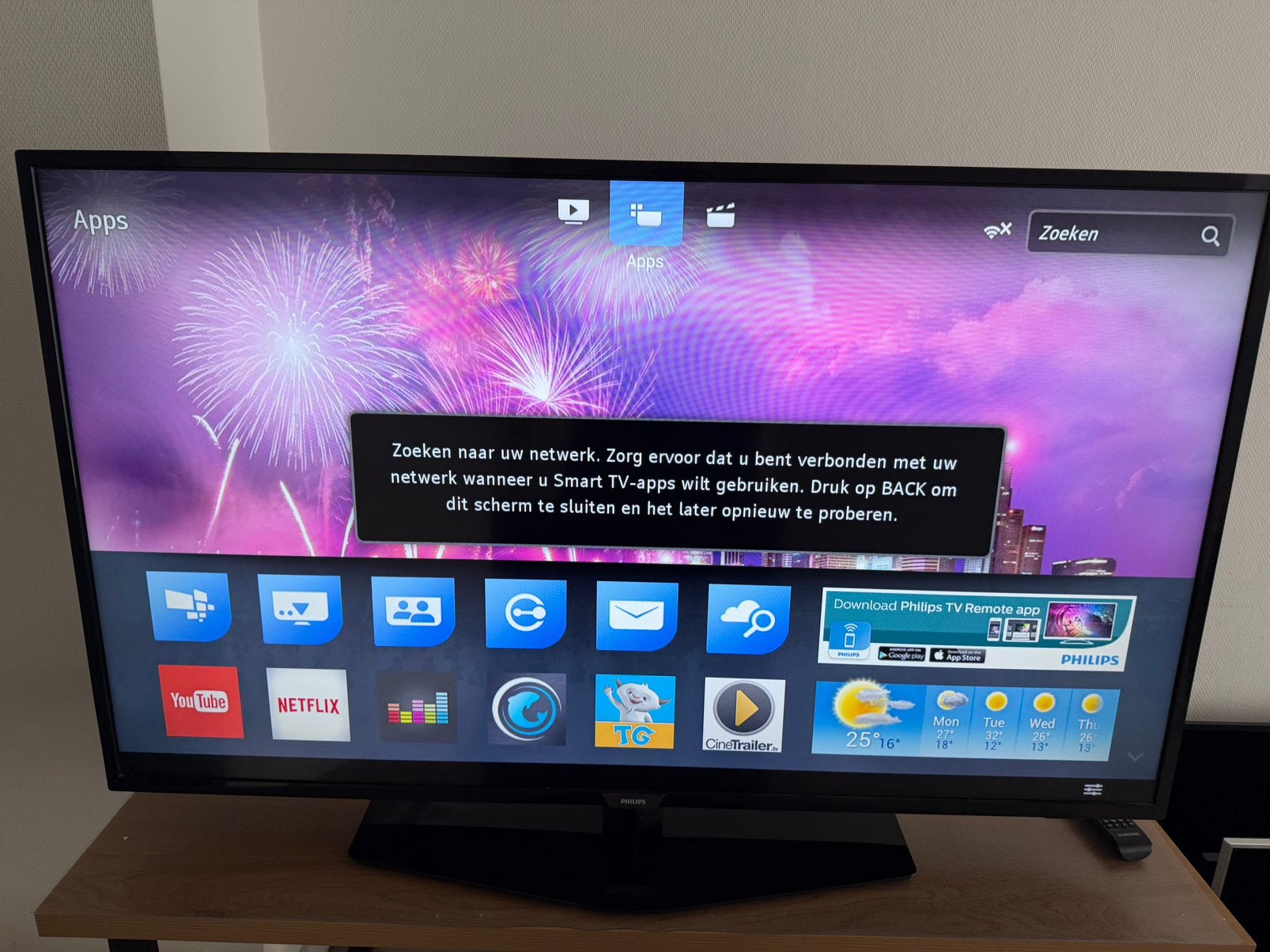 Philips smart led. 4k uhd tv 50 inch, Ophalen, Philips, LED, Zo goed als nieuw