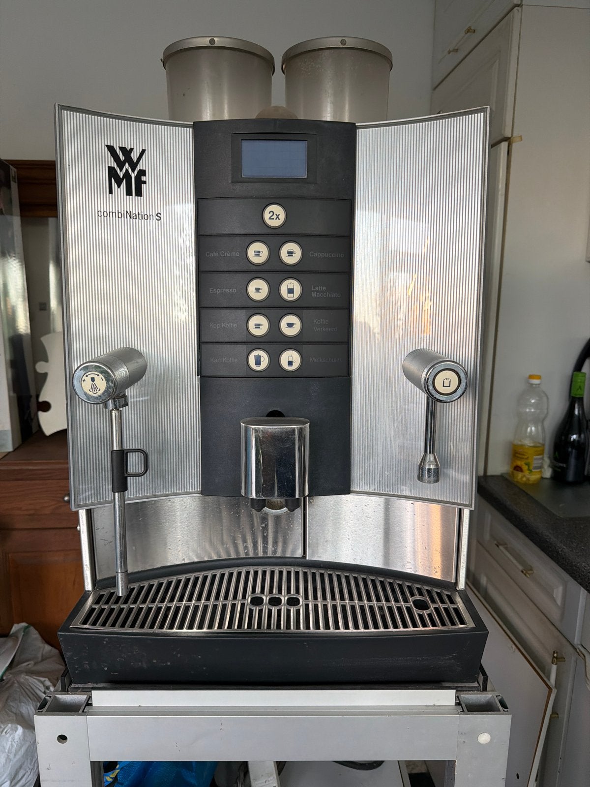 WMF combiNation S professionele koffiemachine, Witgoed en Apparatuur, Koffiezetapparaten, Gebruikt, Koffiebonen, Koffiemachine