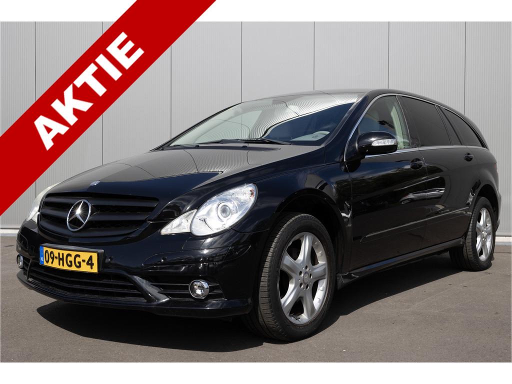 Mercedes-Benz R-Klasse 350 Lang 4-Matic | LMV | NAVI | CRUIS, Auto's, Mercedes-Benz, Automaat, 138 €/maand, Zwart, Leder