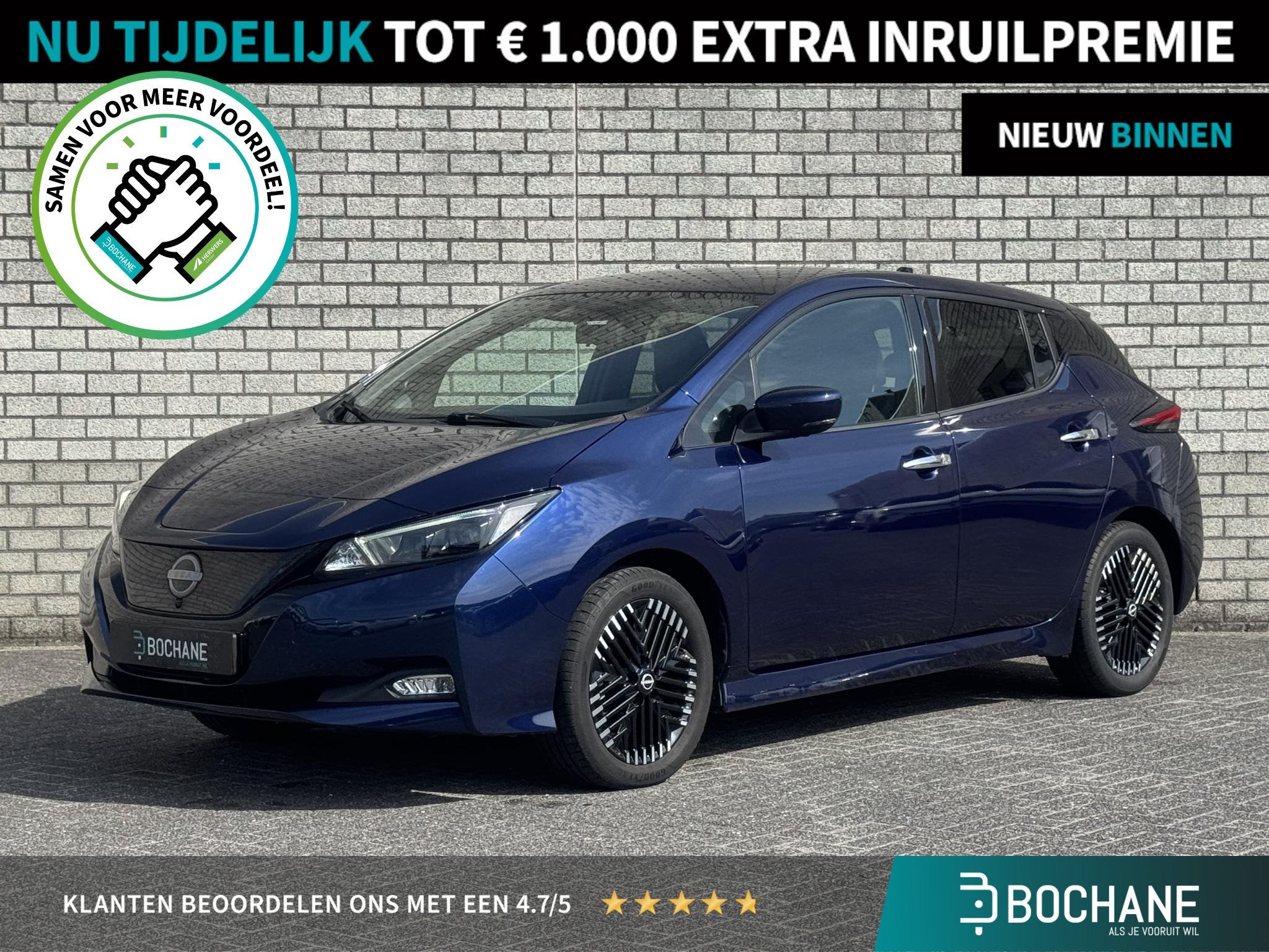 Nissan LEAF Tekna 40 kWh | 360° Camera | ProPILOT | Leder |