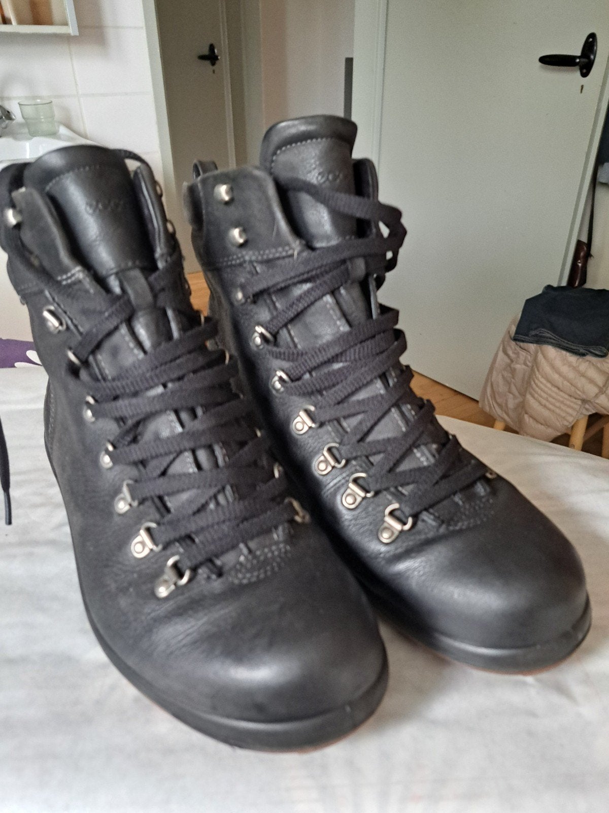 Ecco wandelschoenen mt. 40 z.g.a.n. zwart, Ophalen of Verzenden