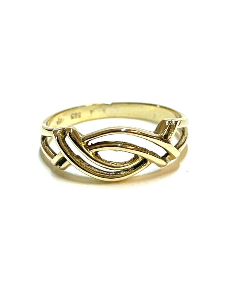 14k gouden ring, -, -, Ophalen of Verzenden, Zo goed als nieuw