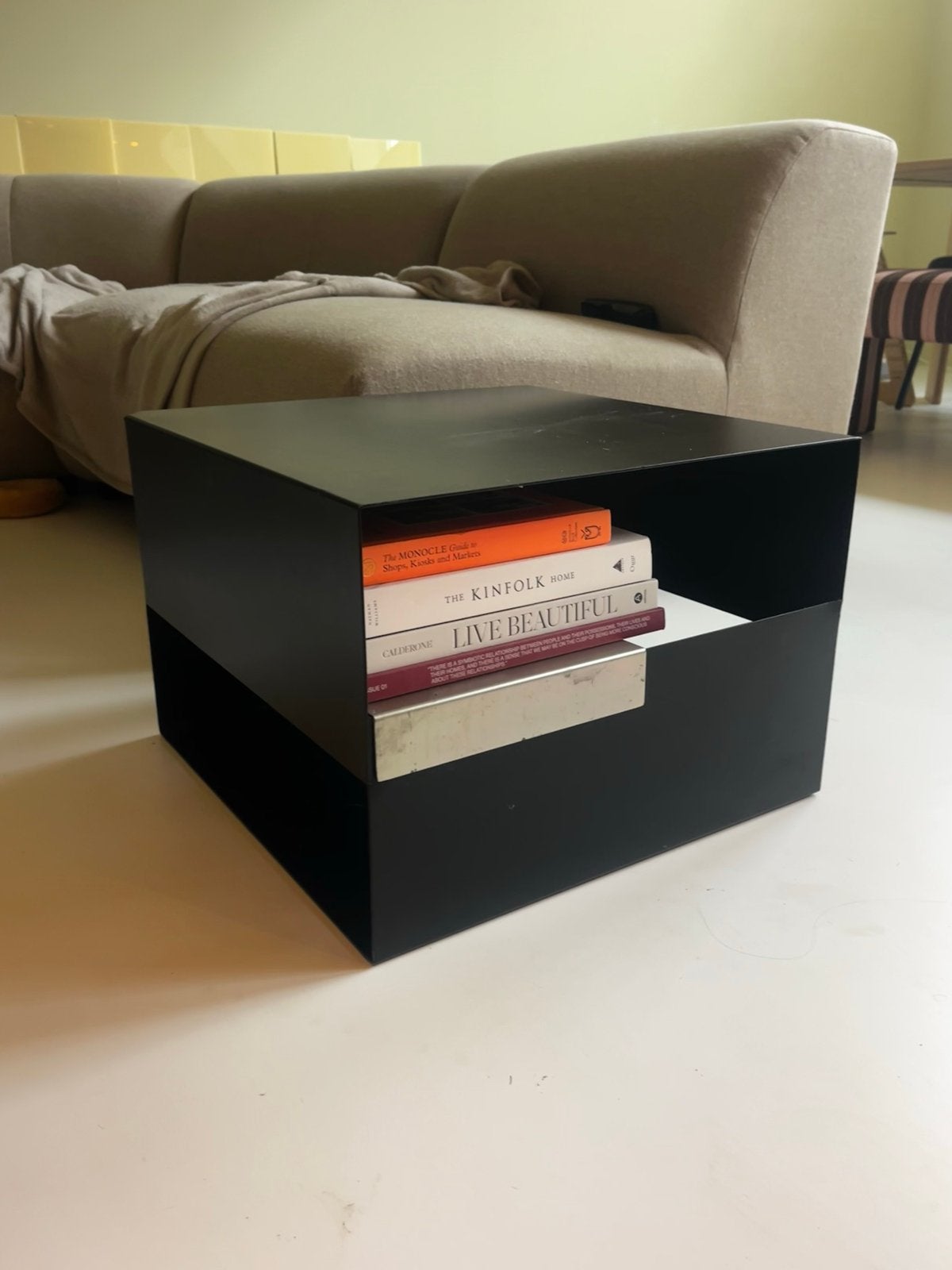 Fest Amsterdam bijzettafel/nachtkastje 50x50x35 cm, Ophalen, Minder dan 45 cm, Minder dan 55 cm, Gebruikt