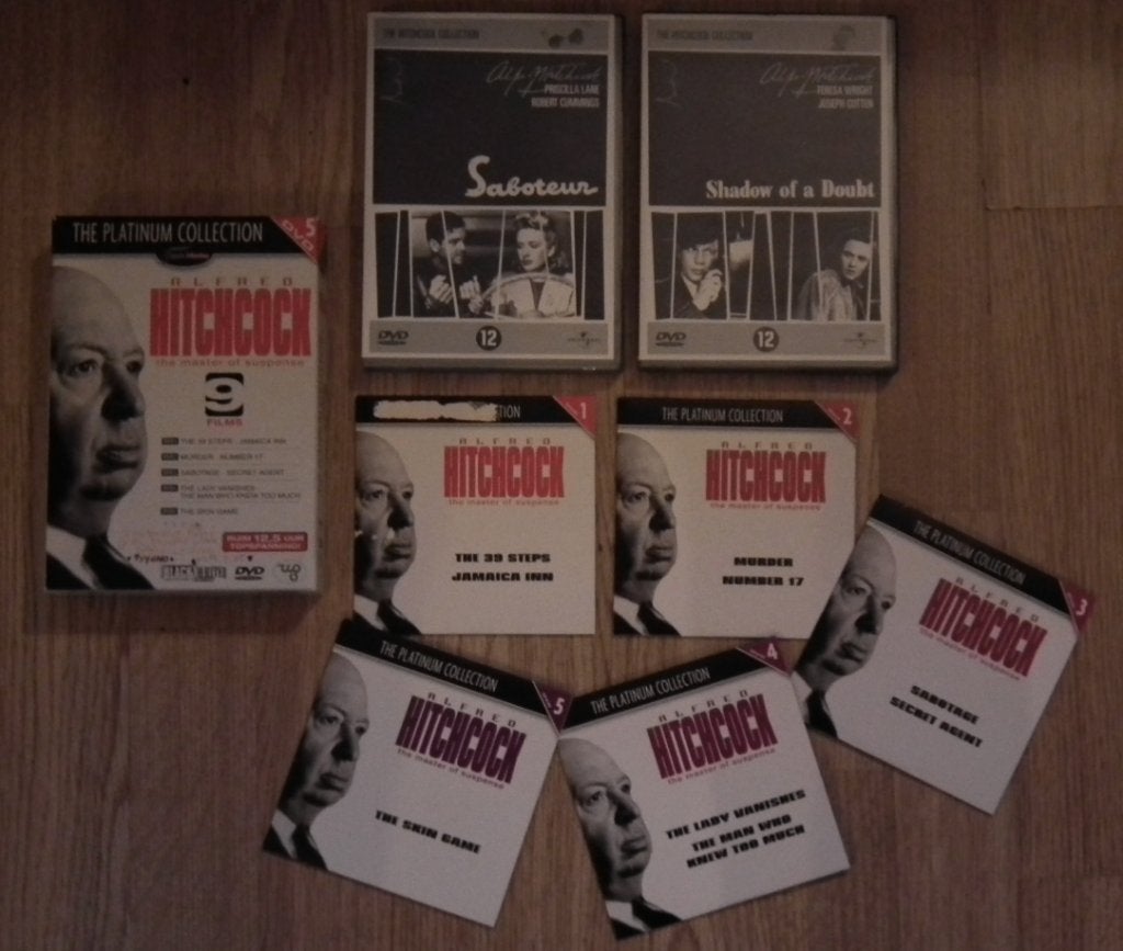 11x Hitchcock / Collectie, Nederlands, Overige genres, Ophalen of Verzenden, Vanaf 12 jaar