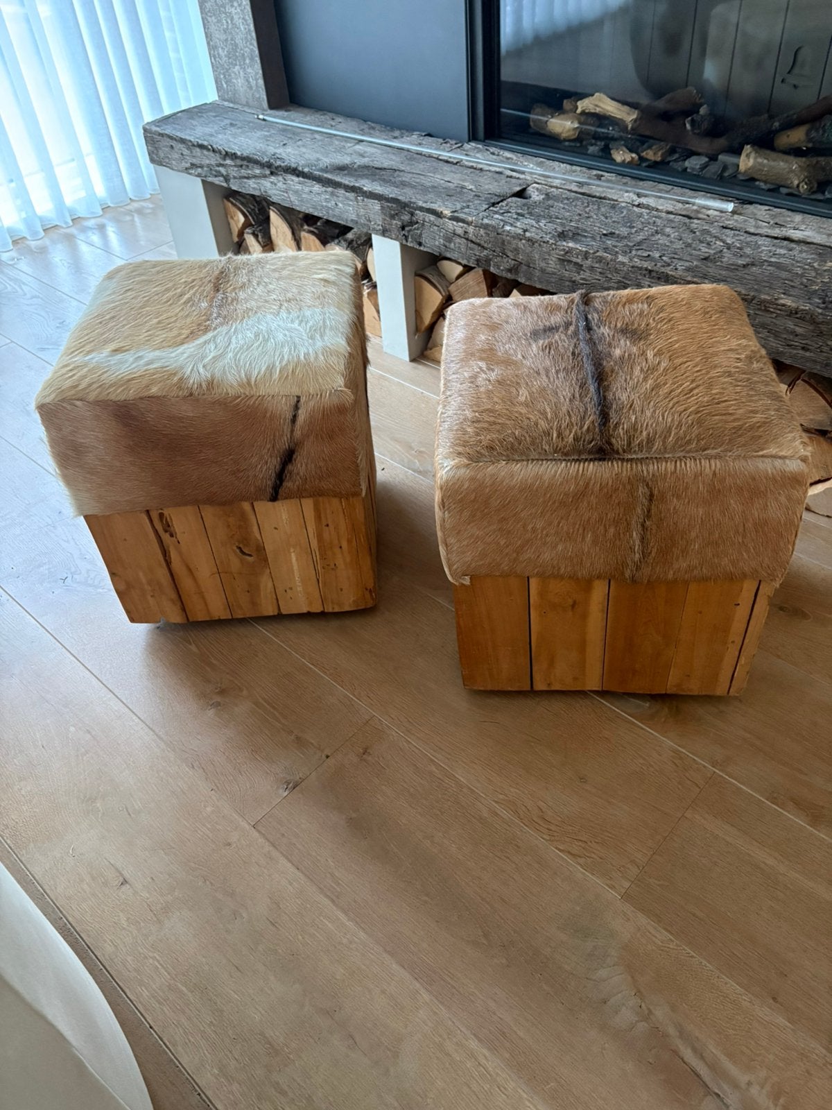 Poefjes, Minder dan 50 cm, Minder dan 50 cm, Ophalen of Verzenden, Rechthoekig