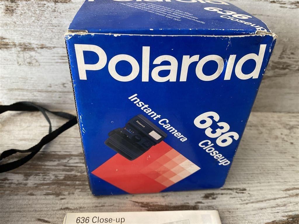 Polaroid 636 closeup vintage camera in orginele doos [1339], Verzenden, Zo goed als nieuw, Spiegelreflex, Canon