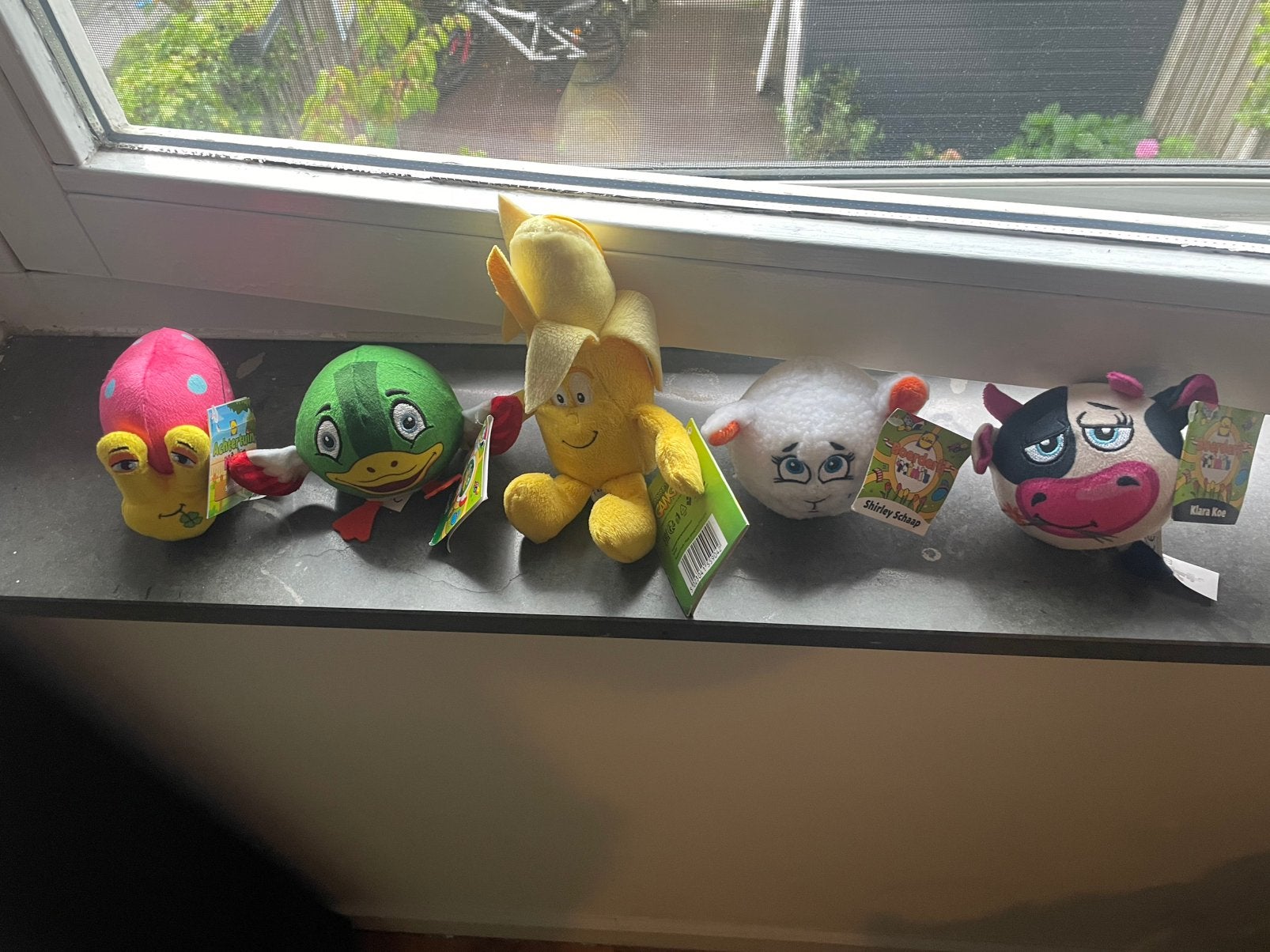 Knuffels lidl mini’s mini knuffel nieuw dieren fruit, Lidl, Ophalen of Verzenden