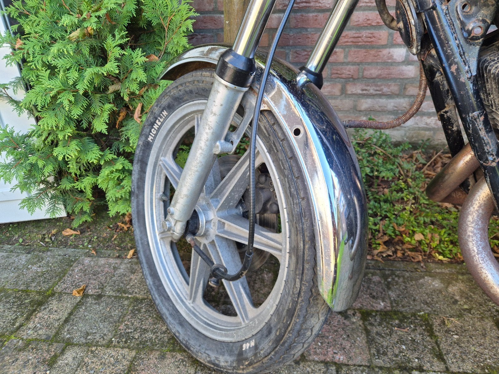 Voorspatbord Yamaha RD250/400, Ophalen of Verzenden, Gebruikt