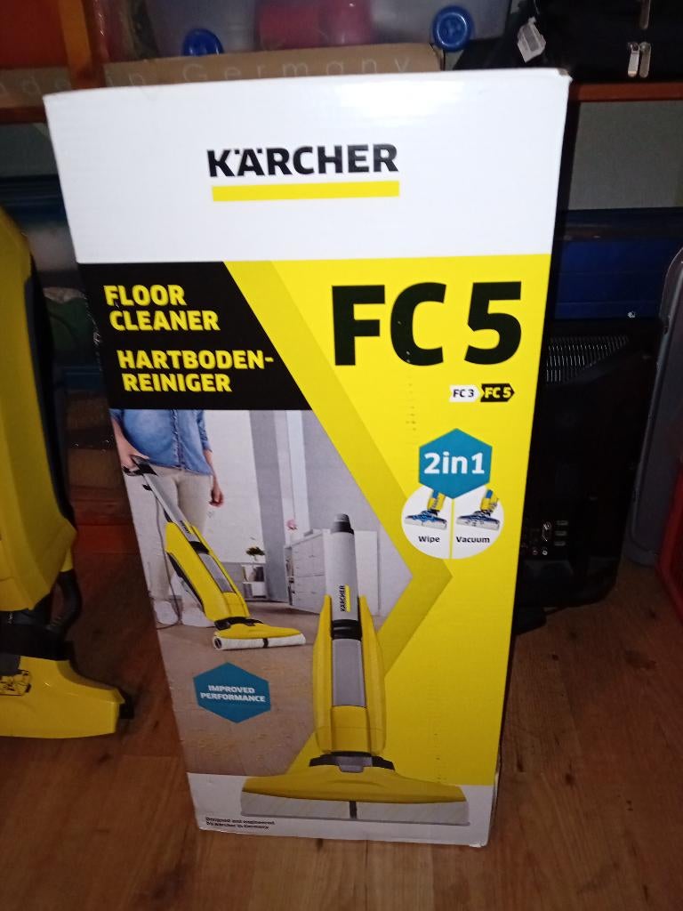 Kärcher vloerreiniger FC 5, Doe-het-zelf en Verbouw, Reinigingsmachines, Ophalen, Zo goed als nieuw, Overige typen