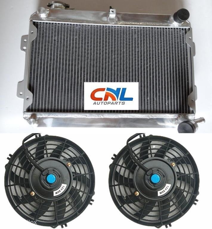 Radiateur Mazda +fans +oliekoeler RX7 RX-7 S1 S2 S3 79-85, Nieuw, Ophalen of Verzenden