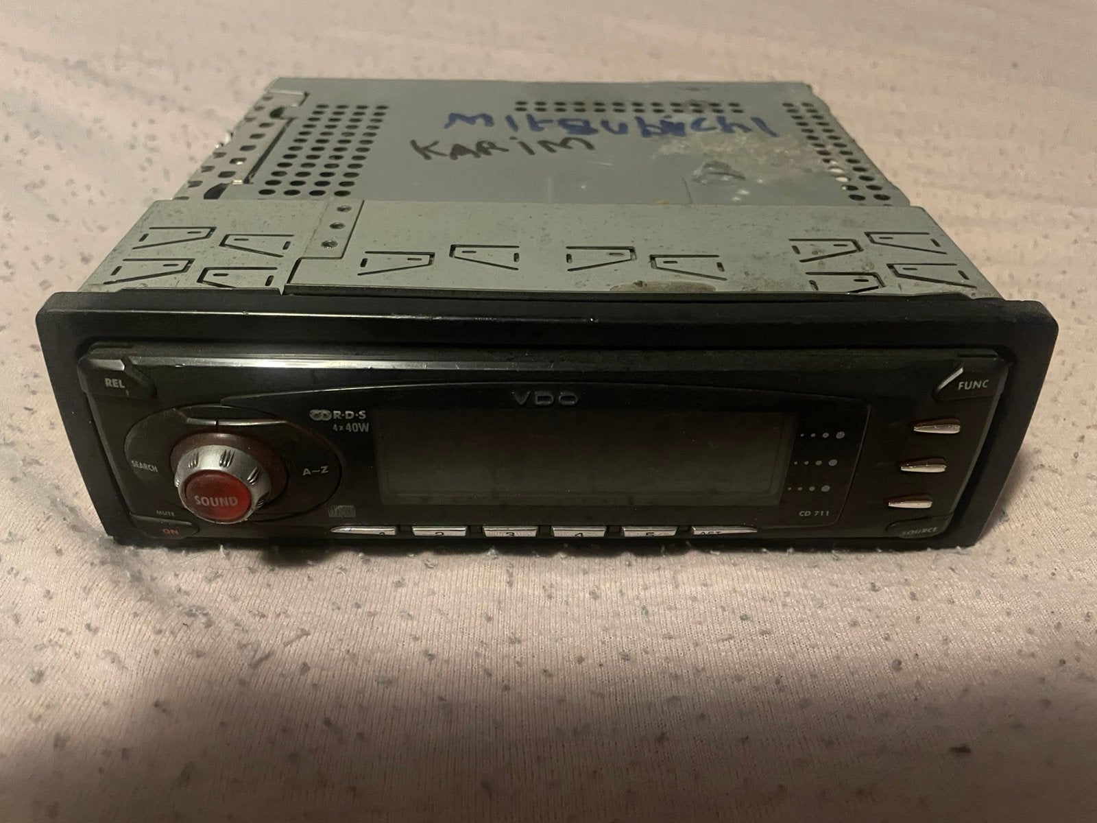 Autoradio vdo, Auto diversen, Ophalen of Verzenden, Zo goed als nieuw