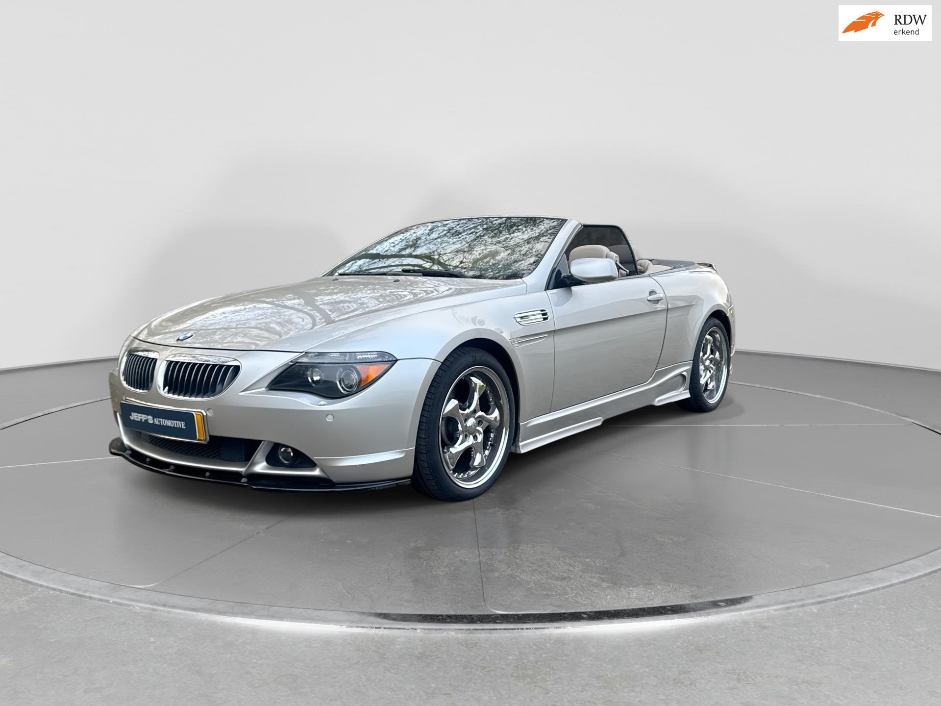BMW 6-serie Cabrio 645Ci, Auto's, Automaat, Achterwielaandrijving, Gebruikt, Cabriolet