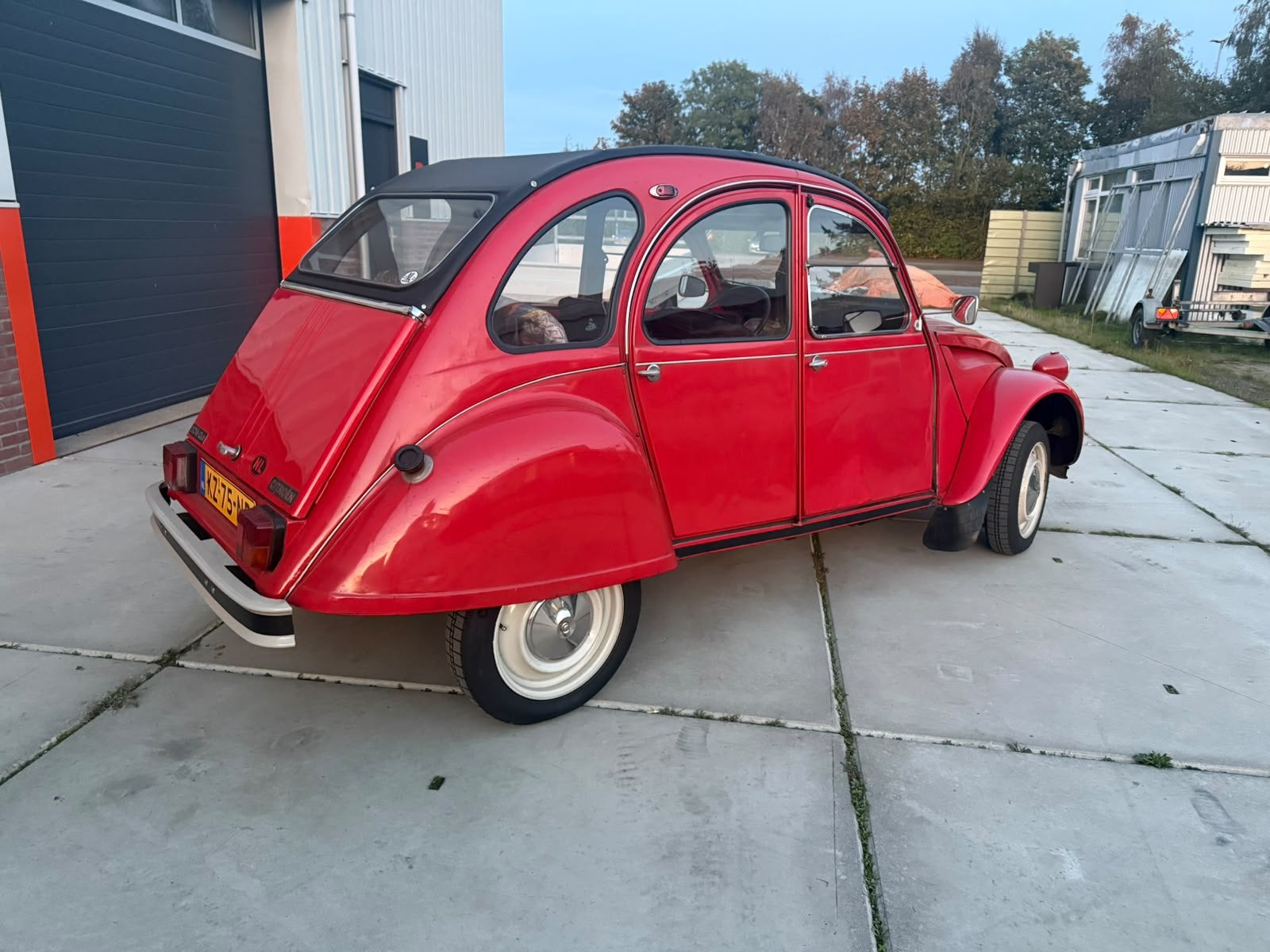Citroën 2CV 0.6 1984 Rood, Auto's, 602 cc, 2CV, 29 pk, Origineel Nederlands