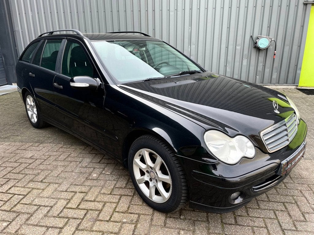 Mercedes-Benz C-klasse Combi 200 CDI Classic AIRCO NAVI, Auto's, Automatische klimaatregeling, Gebruikt, Zwart, 4 cilinders