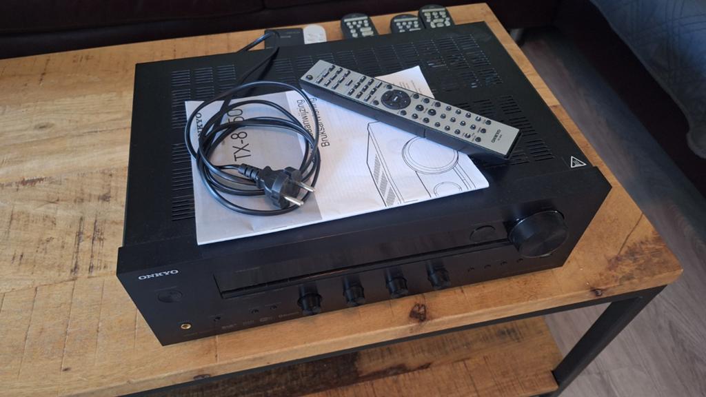 Onkyo TX-8150 Netwerk Stereo Receiver - Z.G.A.N. met Spotify, Audio, Tv en Foto, Versterkers en Receivers, Ophalen, Zo goed als nieuw