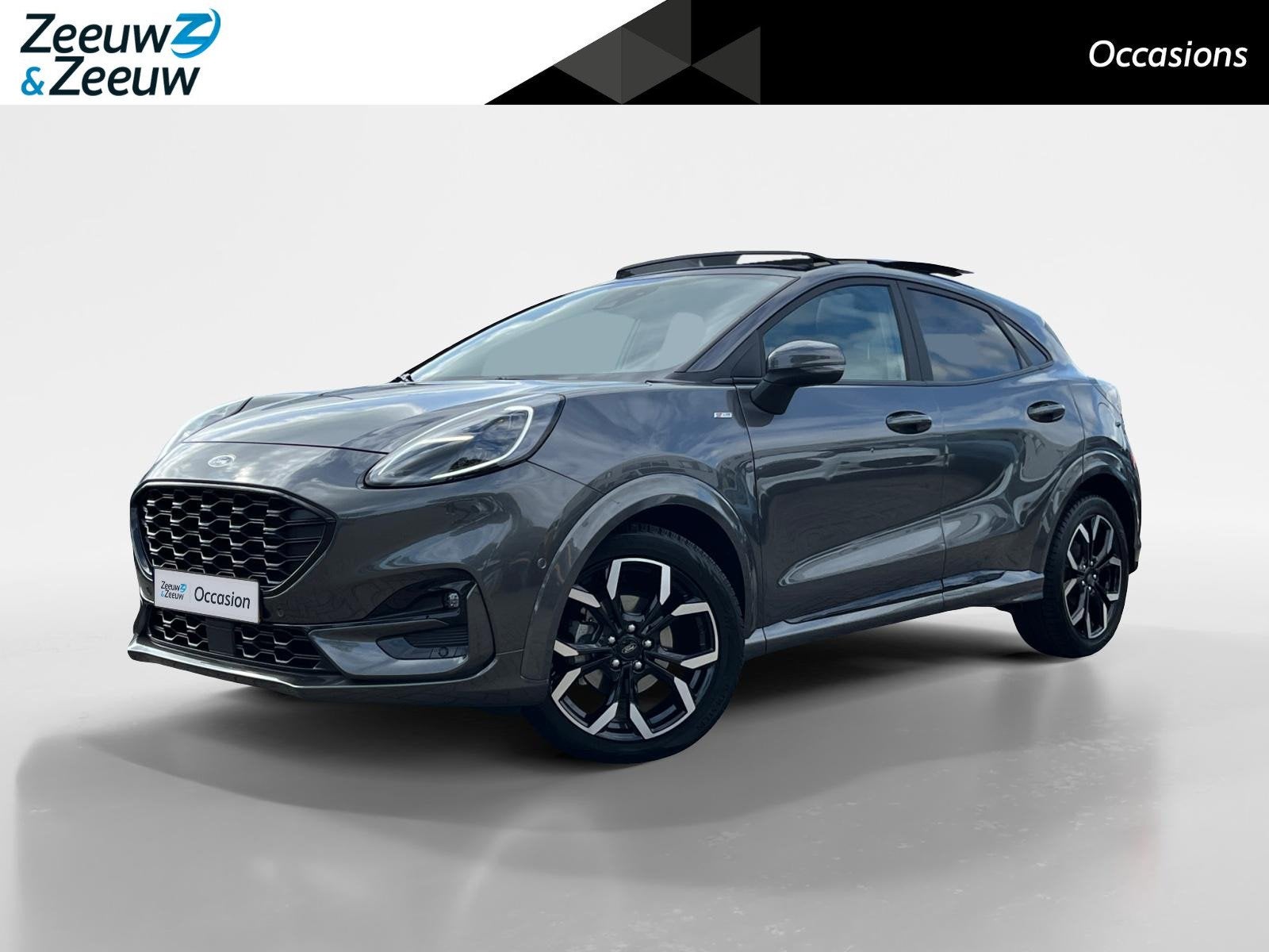 Ford Puma 1.0 EcoBoost Hybrid ST-Line X |NL Auto| Elektrisch, Auto's, Voorwielaandrijving, 125 pk, Euro 6, Origineel Nederlands