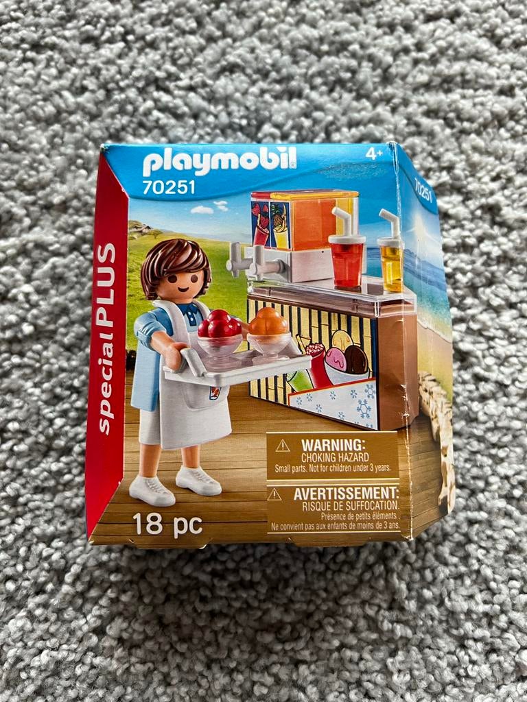 Playmobil 70251 Special Plus IJssalon, Ophalen of Verzenden, Zo goed als nieuw, Complete set