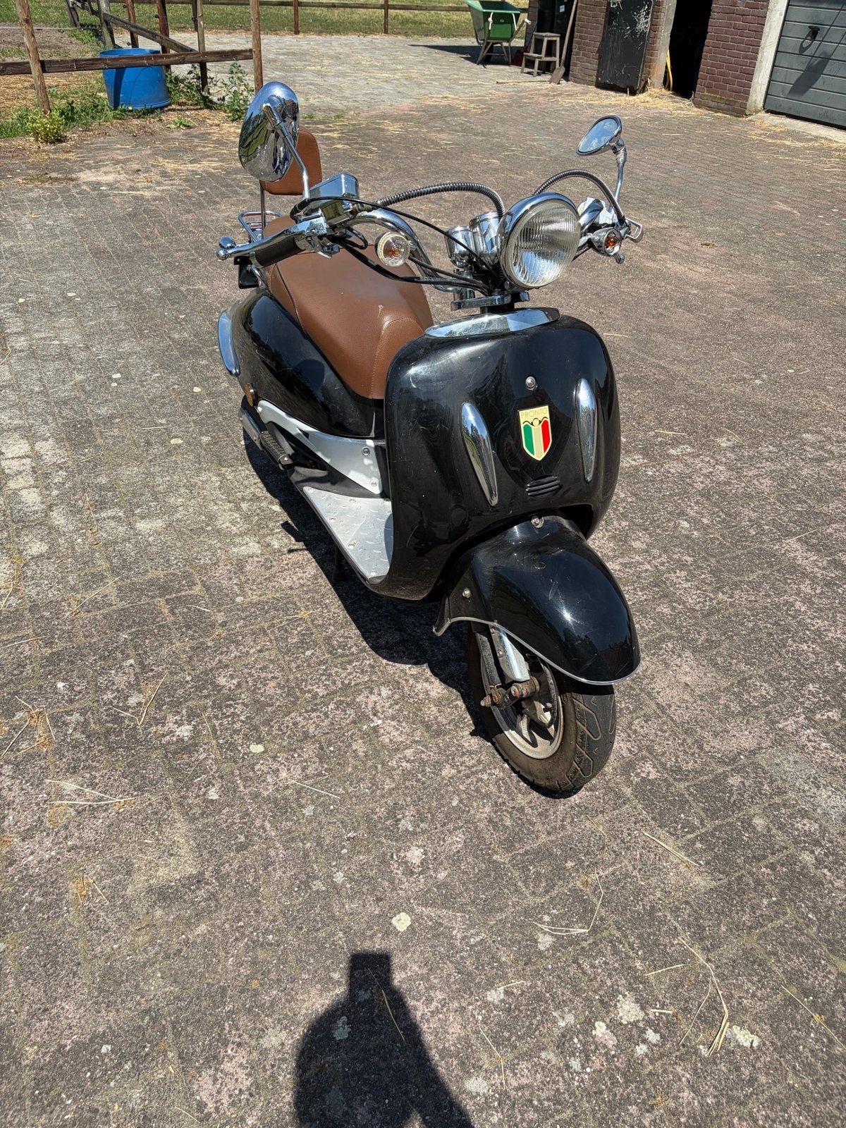 Mooie retro scooter met weinig kilometers, Ophalen, Gebruikt, Benzine, Overige merken