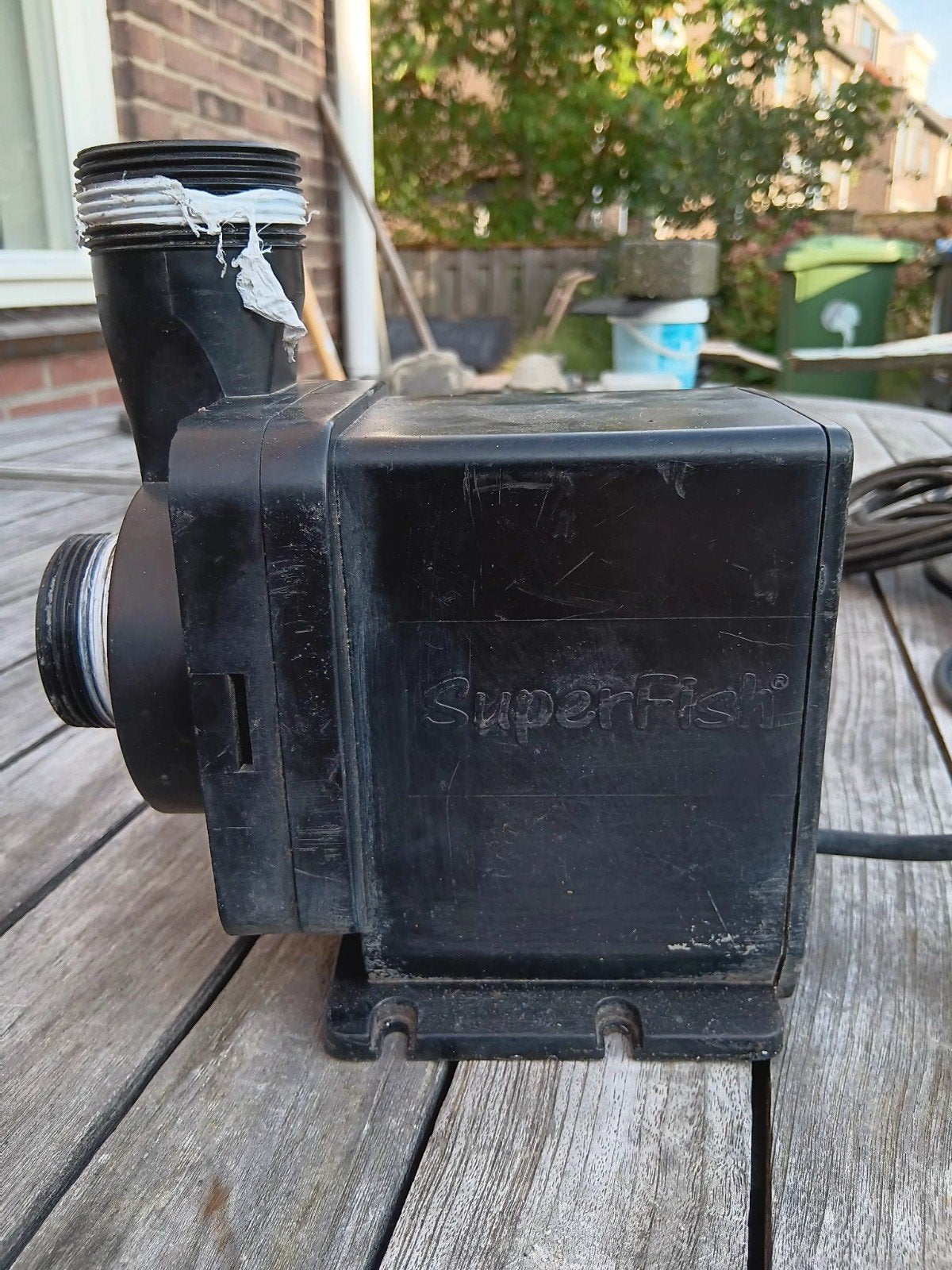 SuperFish vijverpomp 10000liter- Gebruikt, Tuin en Terras, Ophalen of Verzenden, Gebruikt, Elektrisch, Overige typen