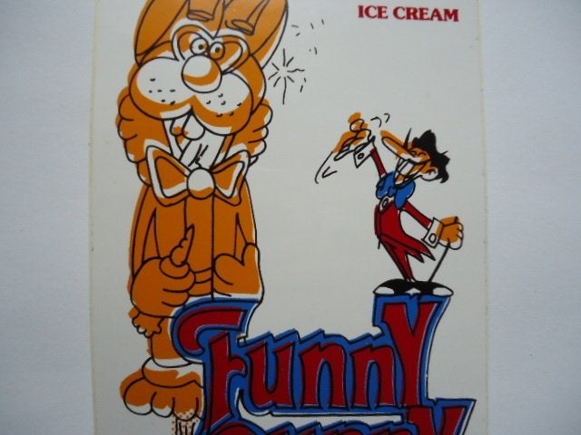 sticker oud STRIP Artic ijs icecream retro ice cream, Verzenden, Zo goed als nieuw, Bedrijf of Vereniging