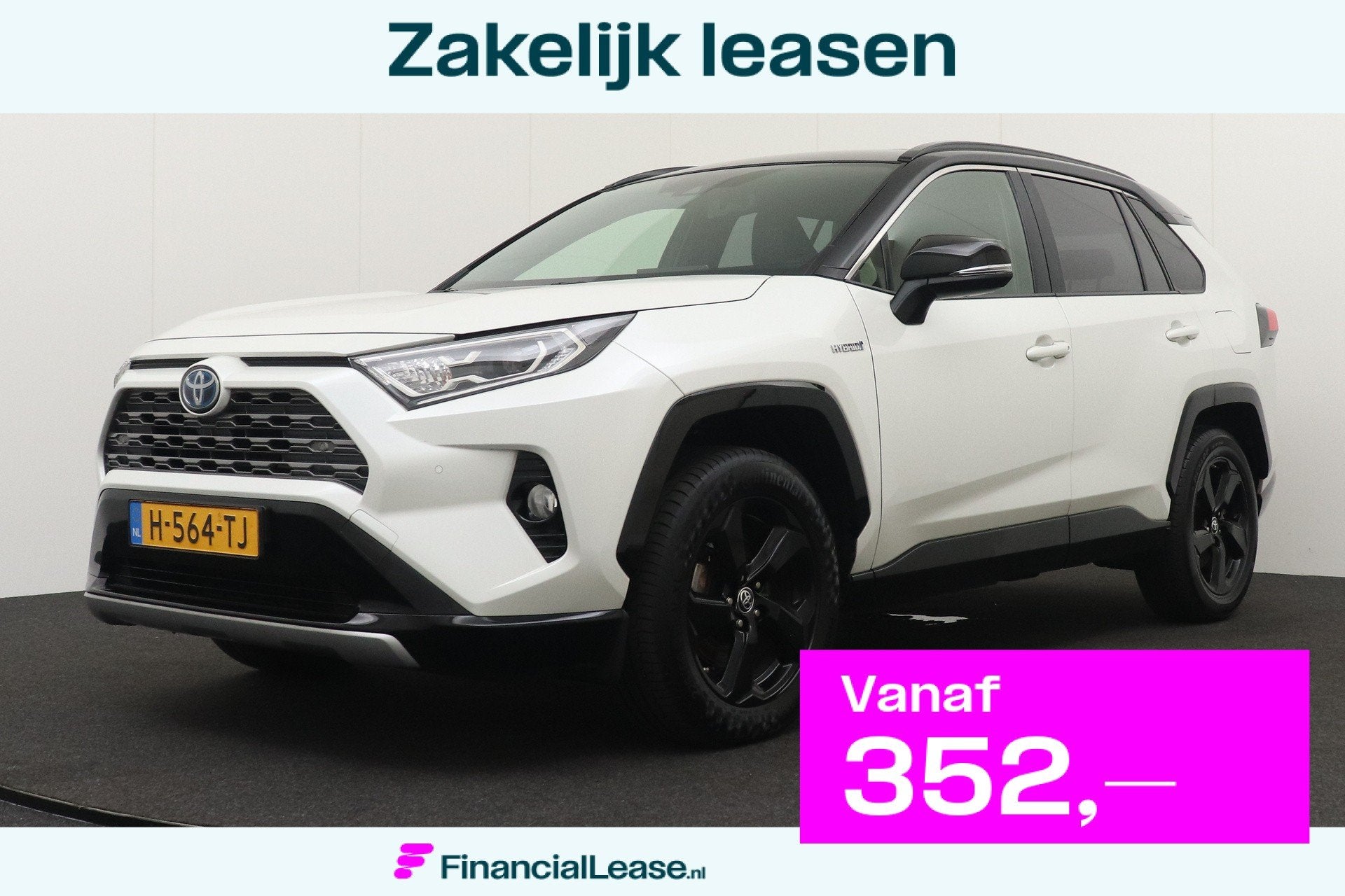 Toyota RAV4 2.5 Hybrid AWD Bi-Tone Carplay Adapt. Cruise Cam