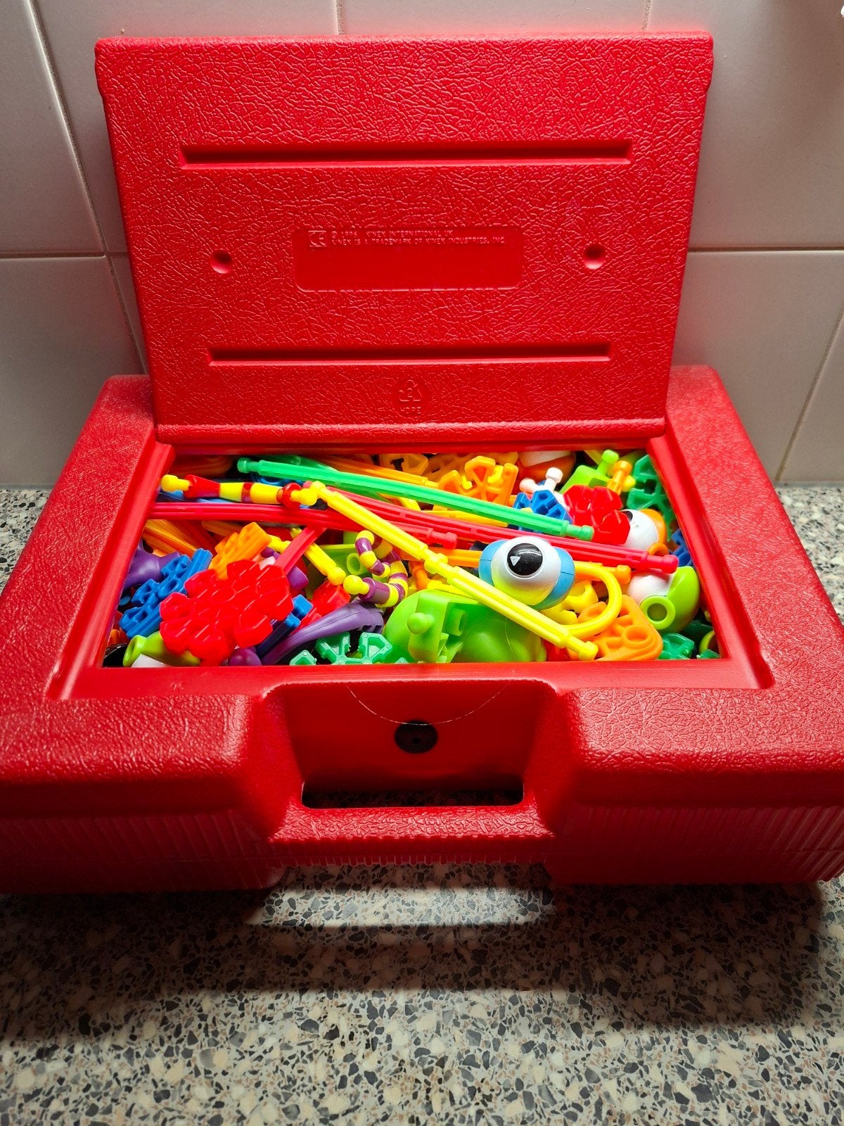 Grote K'nex koffer met Kids K'nex, Ophalen of Verzenden, K'nex