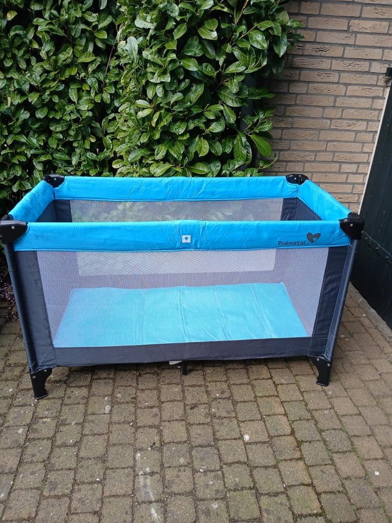 Mooi campingbed Prenatal en Cabino, Ophalen of Verzenden, Zo goed als nieuw, Reisbedje