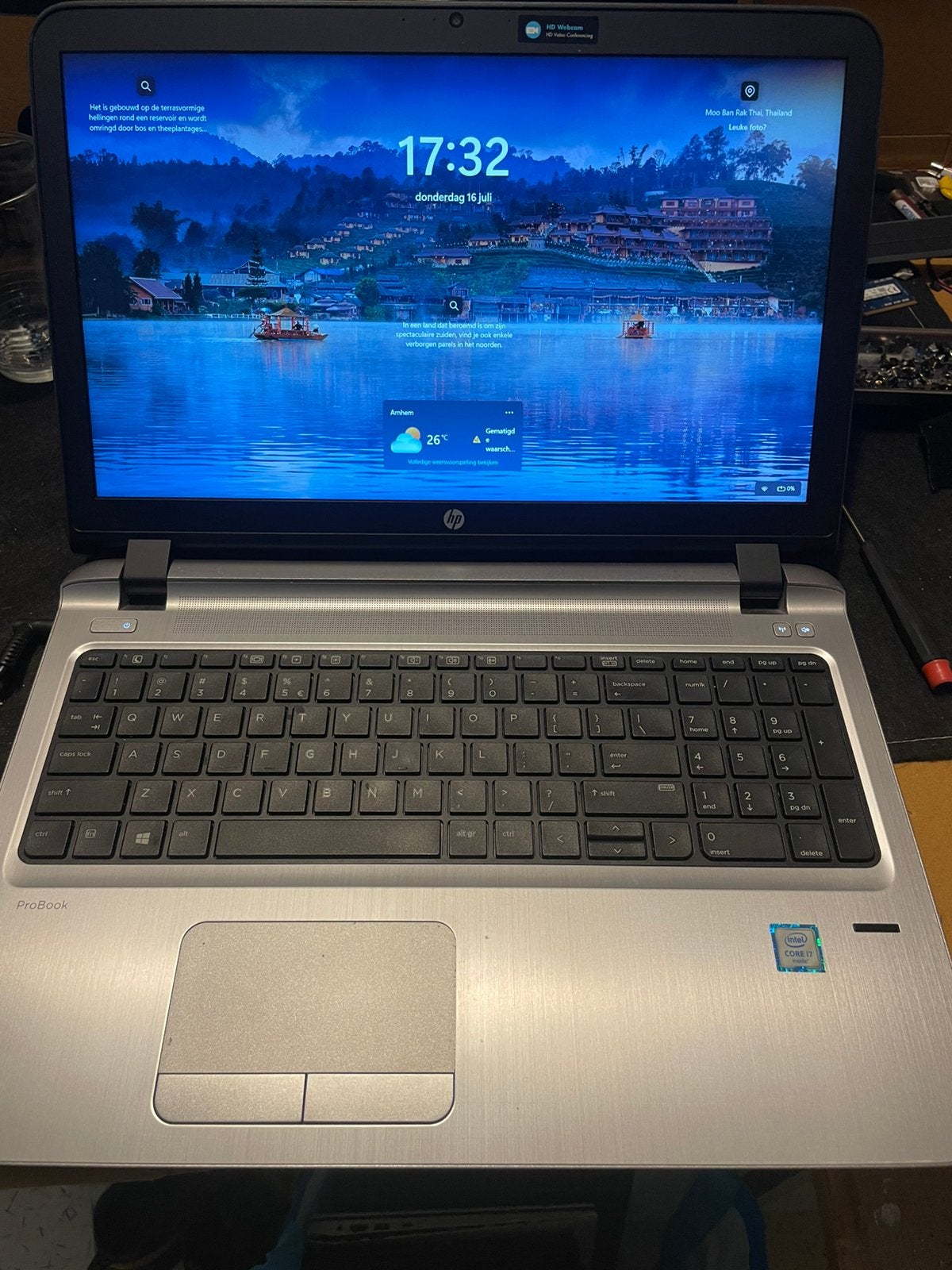Hp proBook 450 G3 … i7 / 256gb ssd / 16gb ram / Windows 11, 256 GB, 2 tot 3 Ghz, Intel® Core™ i7 , Ophalen of Verzenden