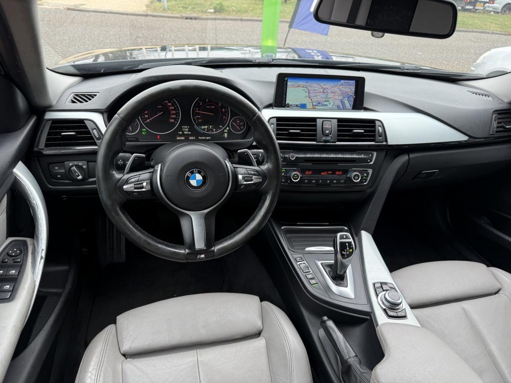 BMW 3 Serie Touring 328i xDrive High Exec. Full Opties, Auto's, Automaat, Gebruikt, 4 cilinders, Blauw