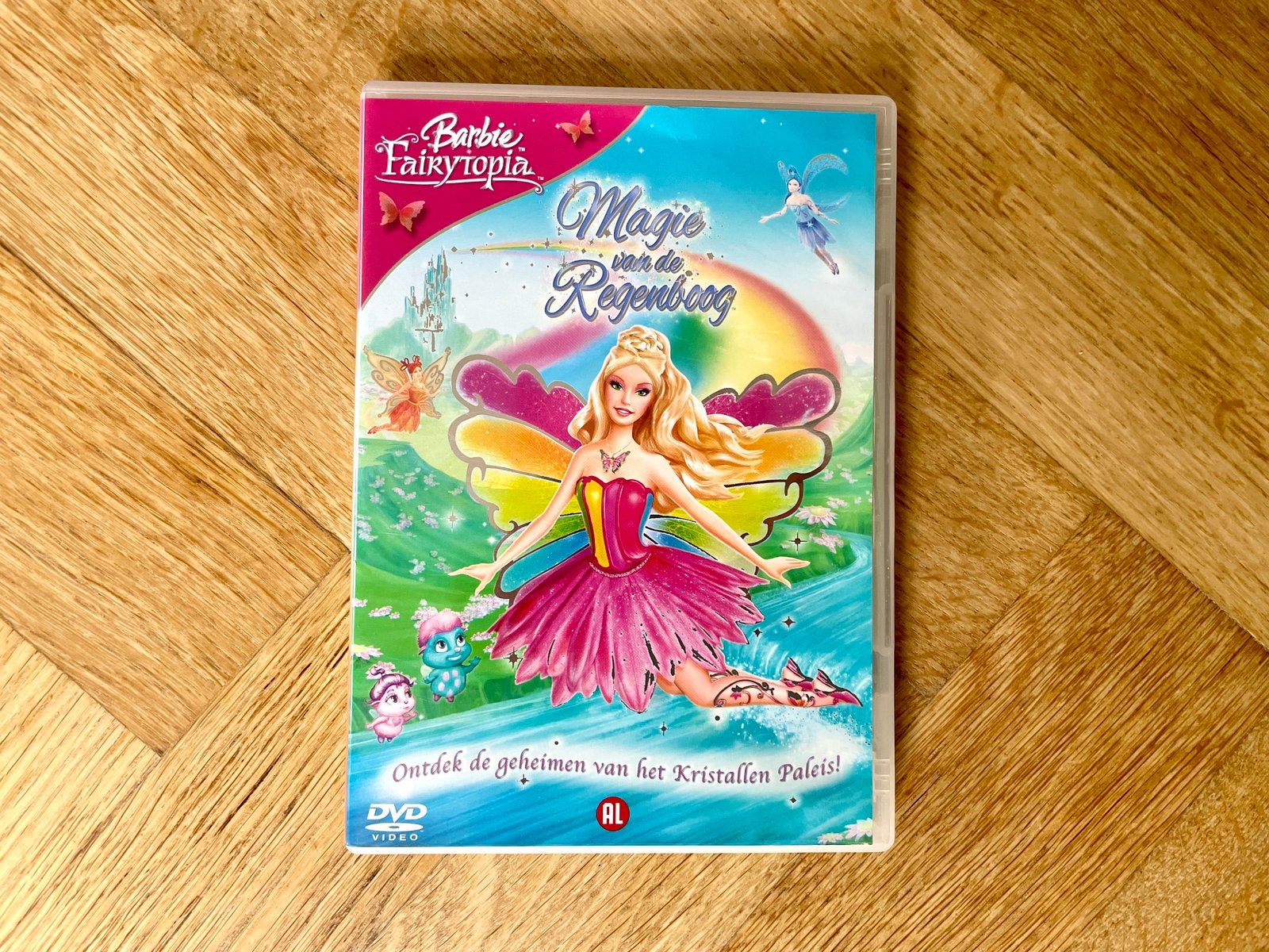 Barbie Fairytopia - Magie van de Regenboog DVD (met NL), Tekenfilm, Ophalen of Verzenden, Zo goed als nieuw, Nederlands