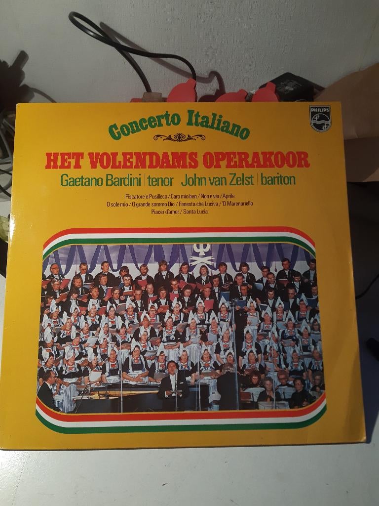 Het Volendams Operakoor-Concerto Italiano (Z212-133), Ophalen of Verzenden, Zo goed als nieuw, Overige formaten