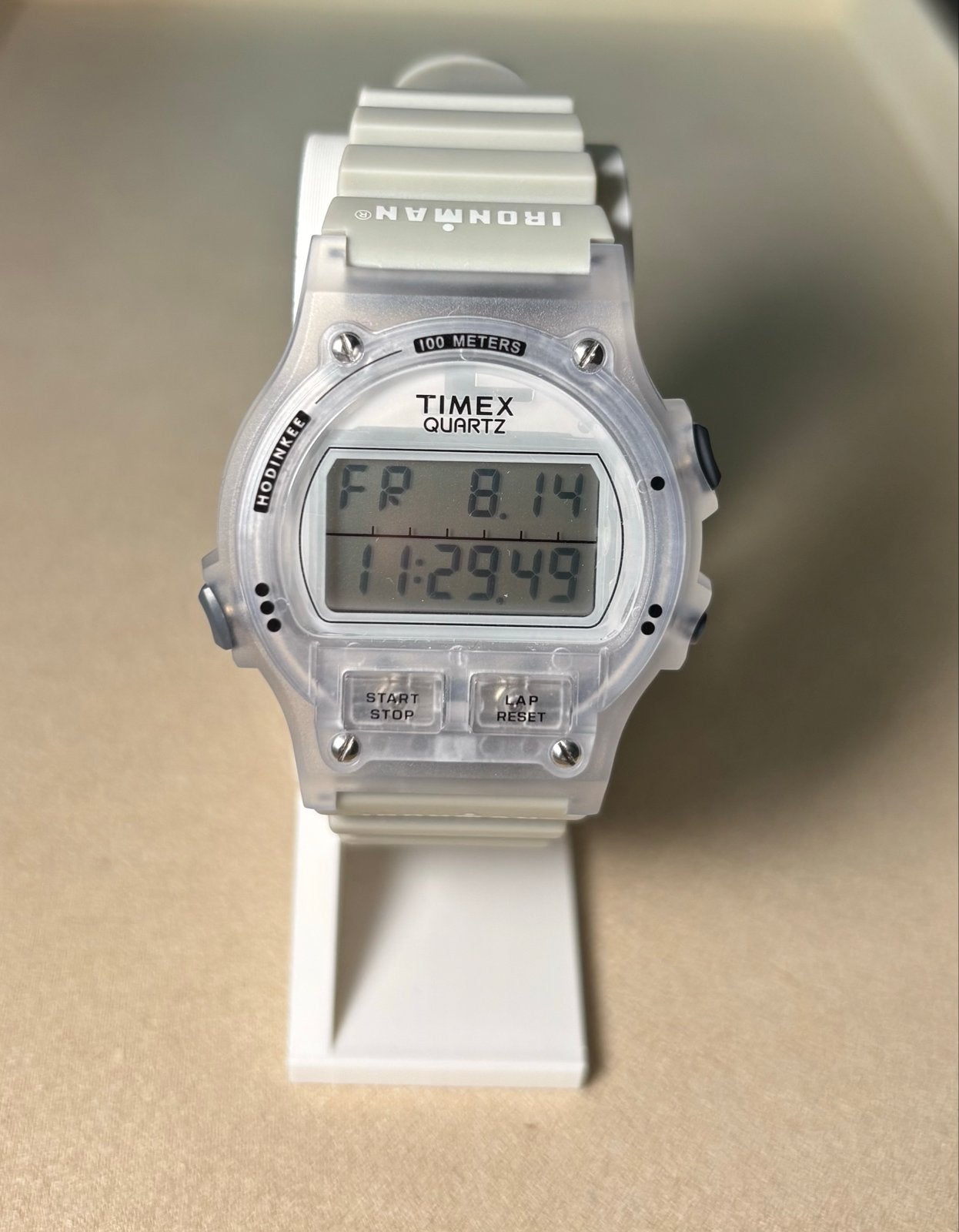 Timex Ironman Hodinkee Limited Edtion Horloge (d+p), Overige merken, Kunststof, Polshorloge, Ophalen of Verzenden