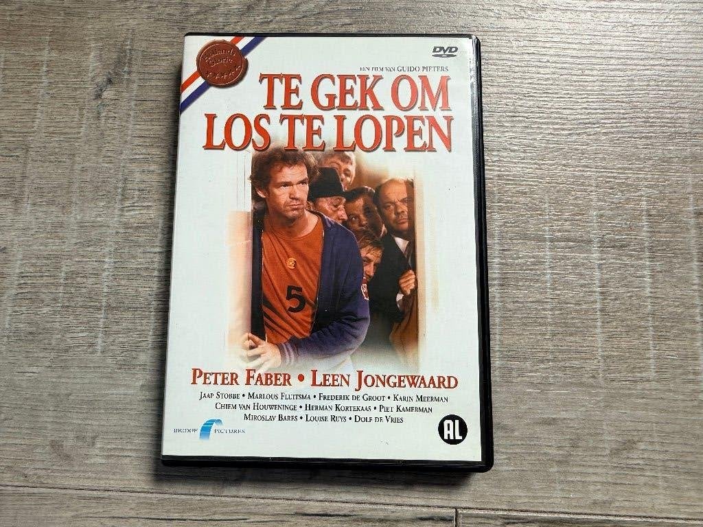 DVD Te Gek om Los te Lopen - Peter Faber & Leen Jongewaard, Cd's en Dvd's, Alle leeftijden, Ophalen of Verzenden, Zo goed als nieuw