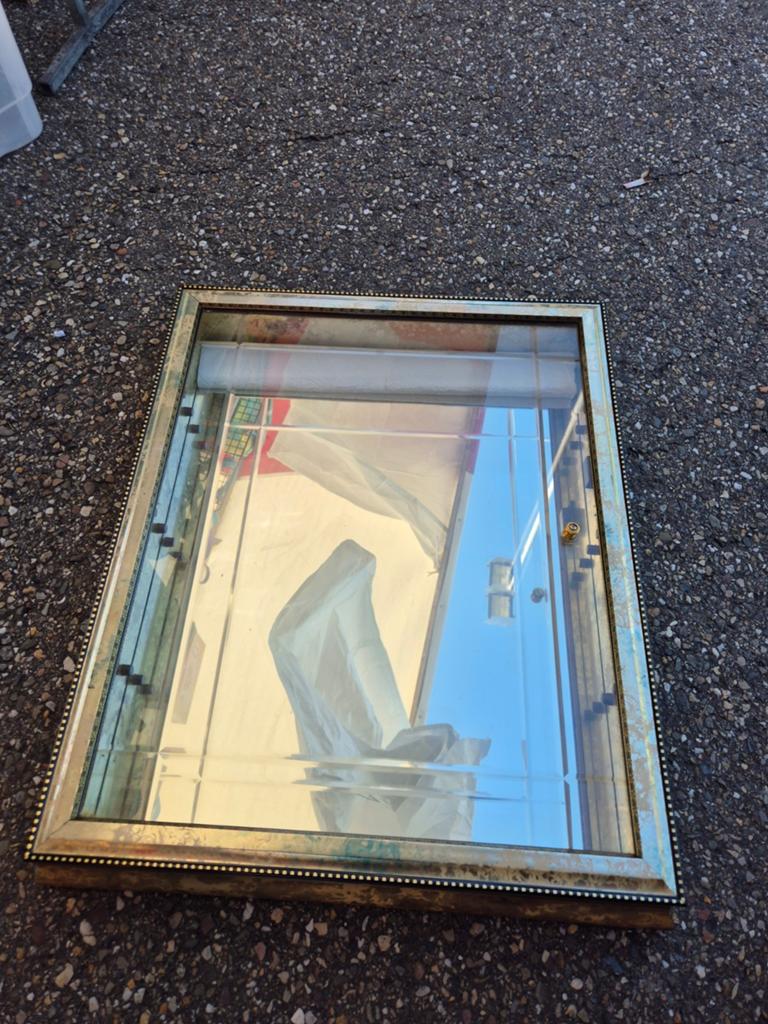 Creazioni Artistiche Vitrine Kast - Vintage Spiegelkast, Minder dan 50 cm, Ophalen of Verzenden, Glas, Minder dan 25 cm