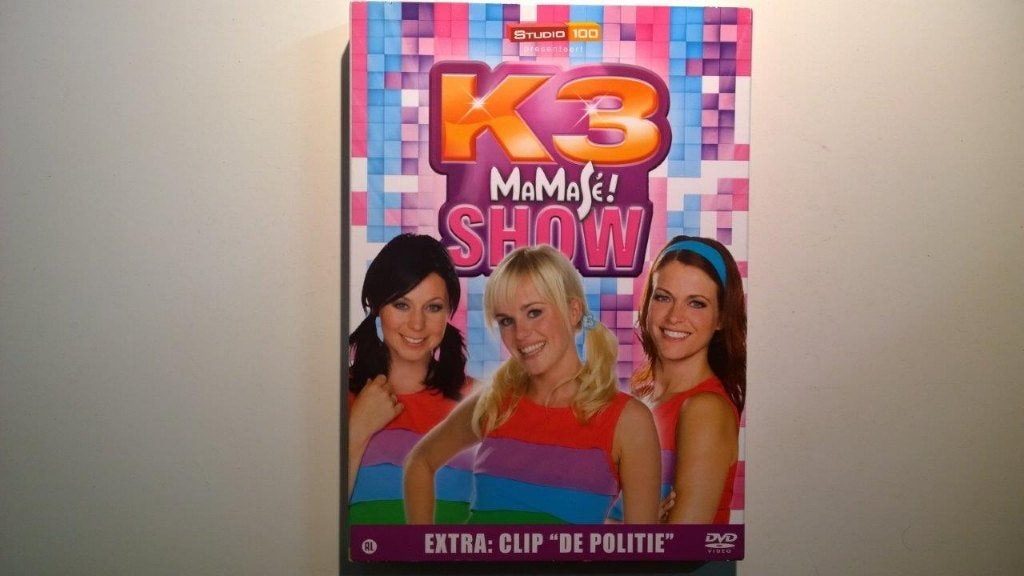 K3 - Mamasé Show (DVD), Alle leeftijden, Ophalen of Verzenden, Zo goed als nieuw, Concert