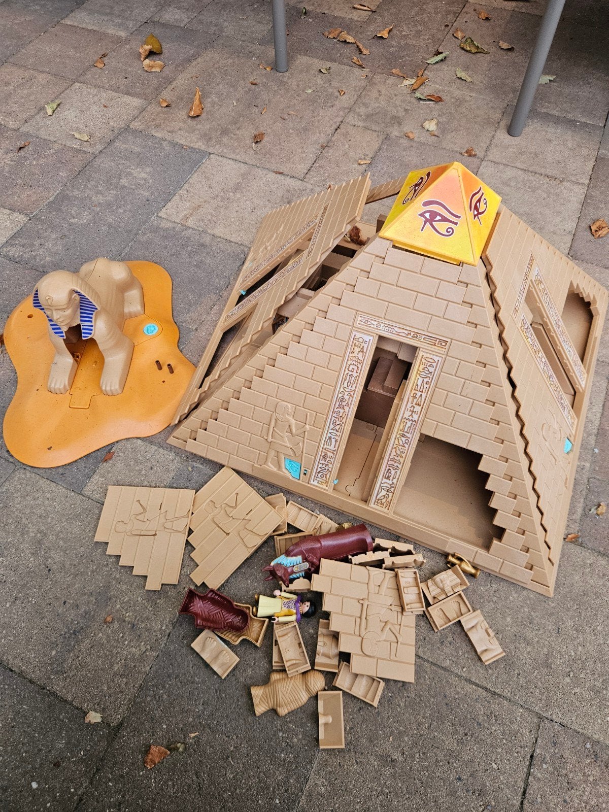 Playmobil Egypte lot - Piramide en Sfinx, Kinderen en Baby's, Speelgoed | Playmobil, Gebruikt, Gebouw, Complete set, Historisch