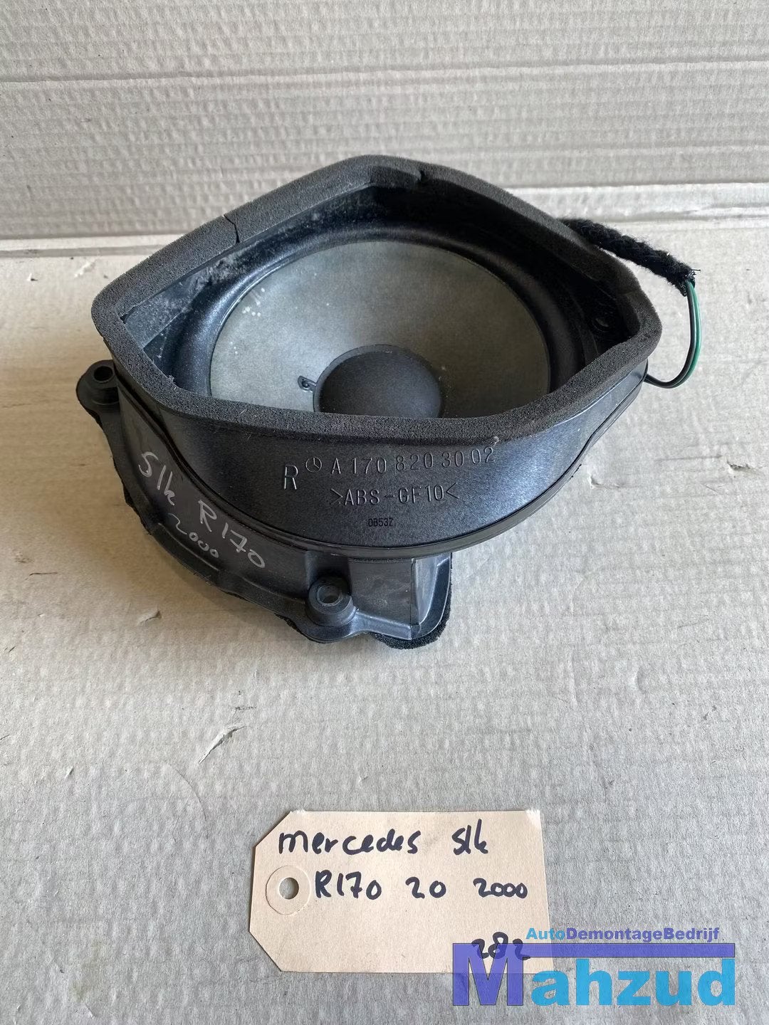 MERCEDES SLK R170 Recht Speaker box A1708203002, Gebruikt, Mercedes-Benz AG, Mercedes-Benz, Ophalen of Verzenden