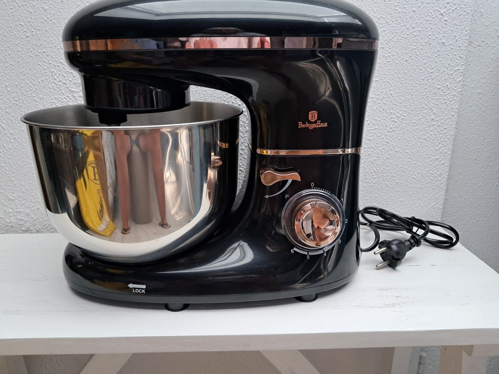 keukenmachine nieuw, Witgoed en Apparatuur, Keukenmixers, 4 liter of meer, Ophalen, Nieuw, 3 snelheden of meer